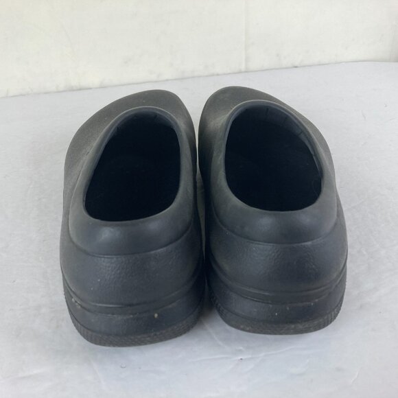Crocs On The Clock Slip Resistant Shoes Work Slip On Womens 8 Mens 6 Black - Picture 5 of 6